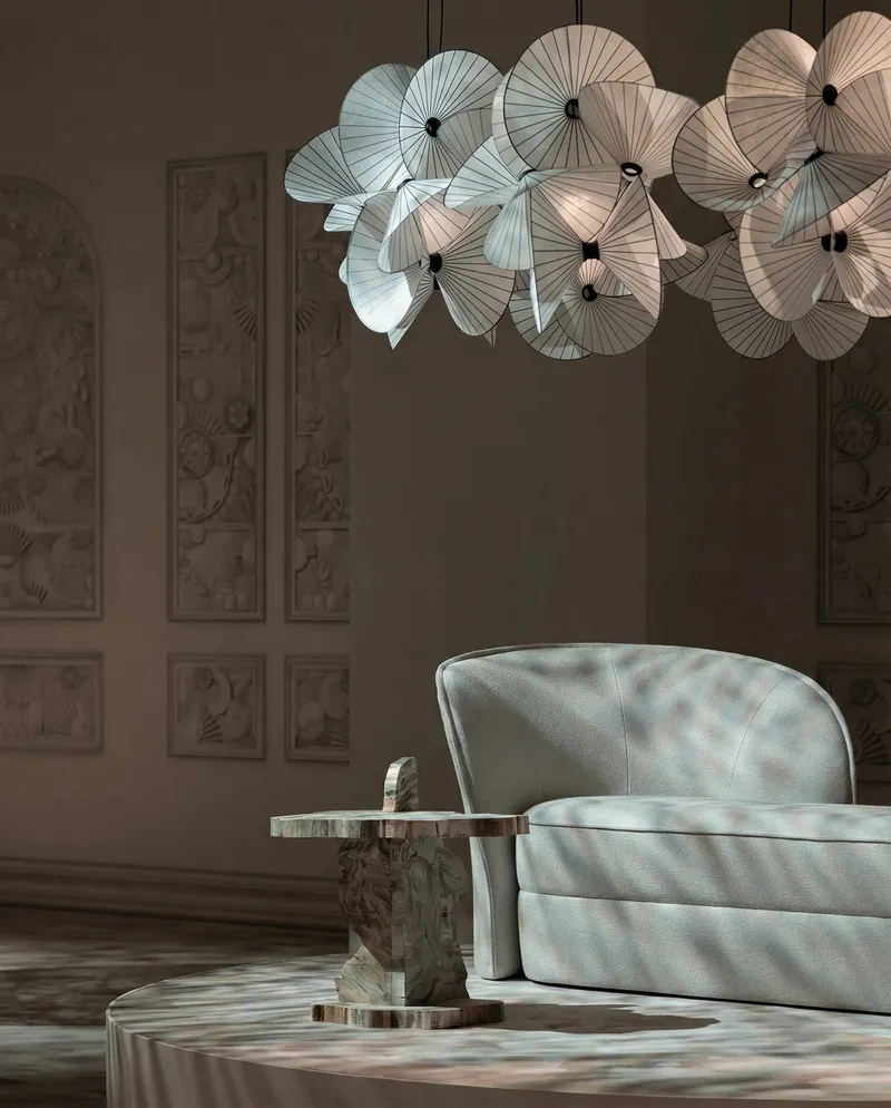 Moooi Serpentine Light at Italcasa Showroom